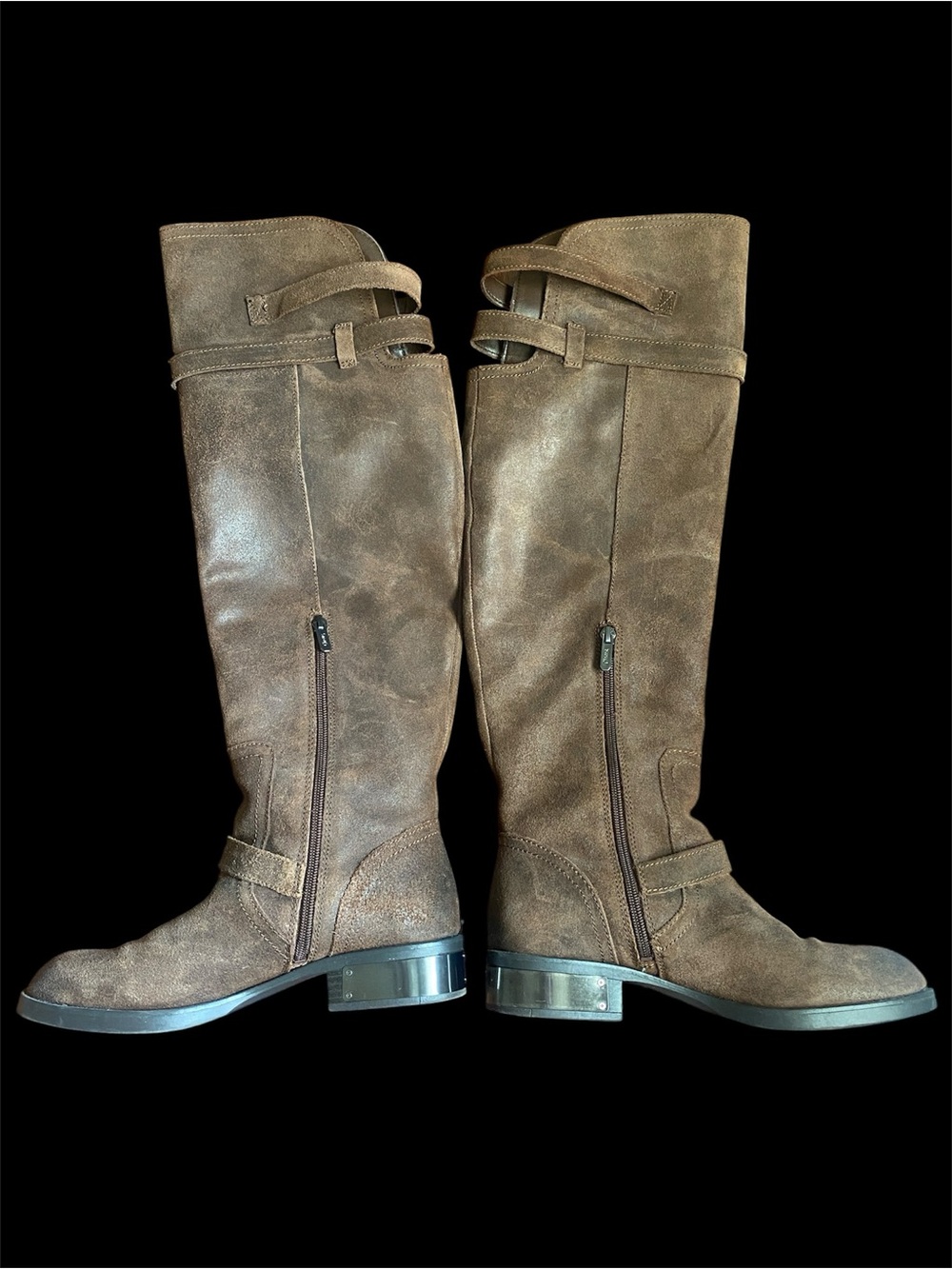 Circus by Sam Edelman Over-the-Knee Brown Suede Boots